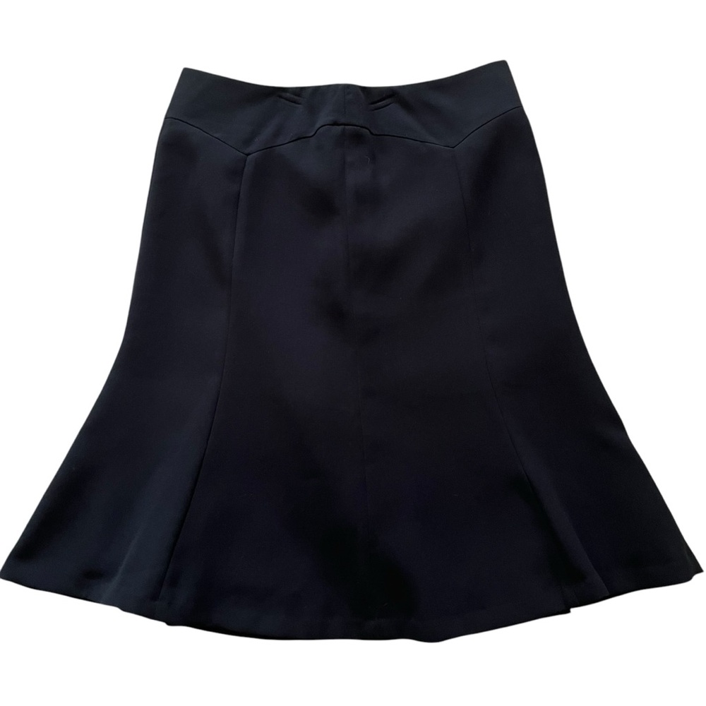Jones Wear Black Tulip Hem Skirt 10